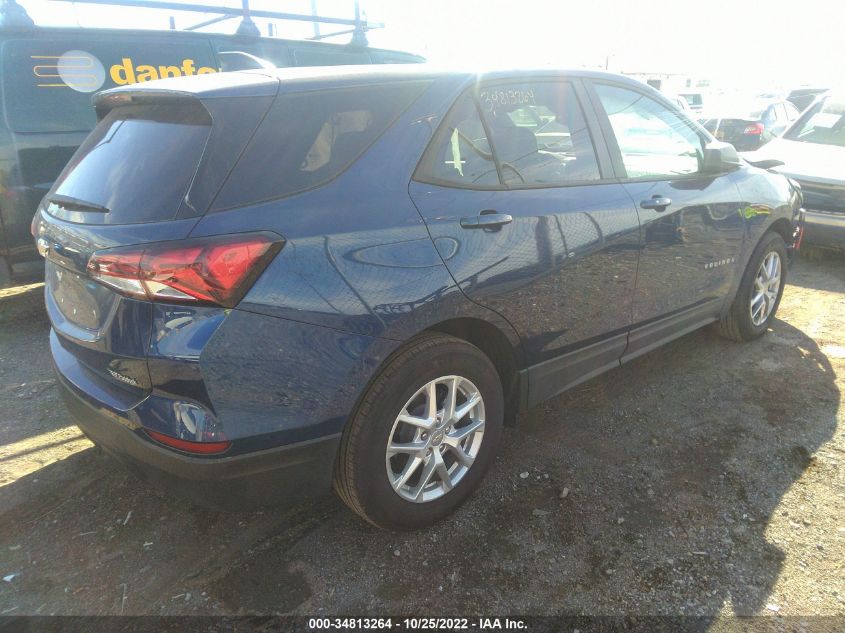 2022 CHEVROLET EQUINOX LS VIN: 3GNAXHEV6NS205073