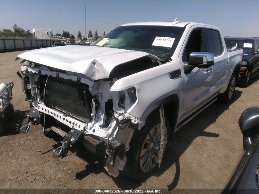 2022 GMC SIERRA 1500 LIMITED DENALI VIN: 1GTU9FEL9NZ117141