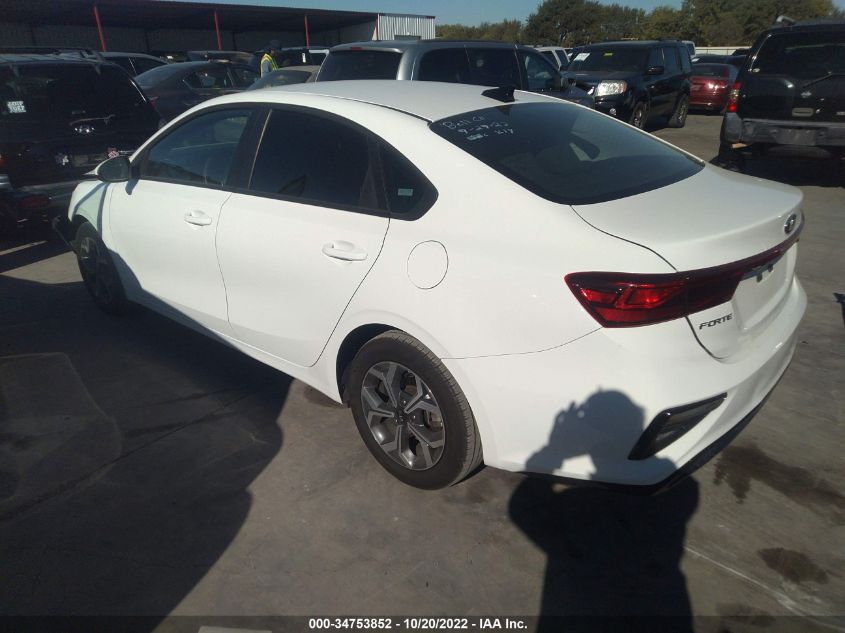 2021 KIA FORTE LXS VIN: 3KPF24AD9ME334246