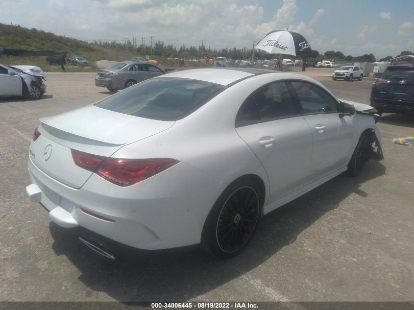 2021 MERCEDES-BENZ CLA CLA 250 VIN: W1K5J4GB5MN152520