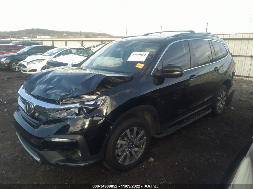 2021 HONDA PILOT EX-L VIN: 5FNYF6H52MB032945