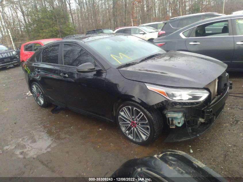 2021 KIA FORTE GT VIN: 3KPF44AC7ME389845