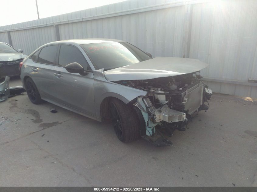 2022 HONDA CIVIC SEDAN SPORT VIN: 2HGFE2F5XNH570571