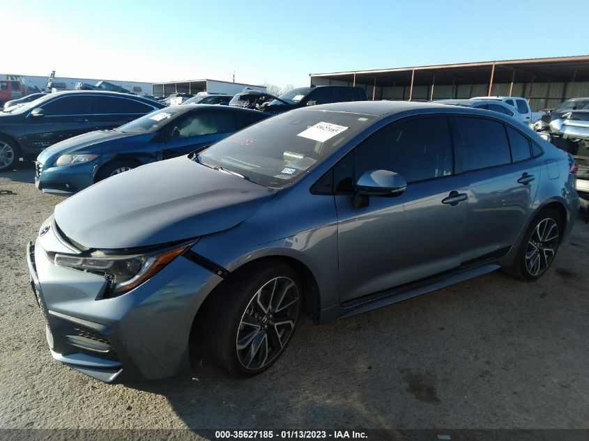 2022 TOYOTA COROLLA SE/SE NIGHTSHADE/APEX SE VIN: JTDS4MCE7N3504837