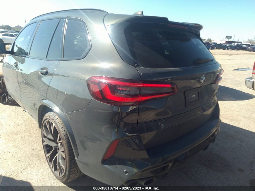 2022 BMW X5 M VIN: 5YMJU0C08N9M60876