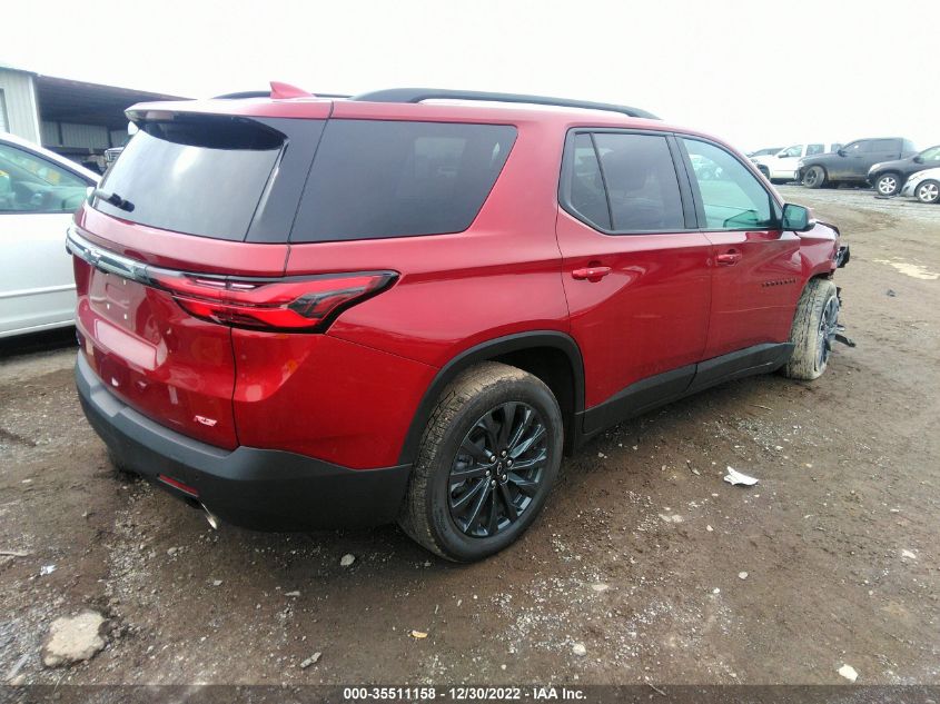 2022 CHEVROLET TRAVERSE RS VIN: 1GNEVJKW9NJ120516
