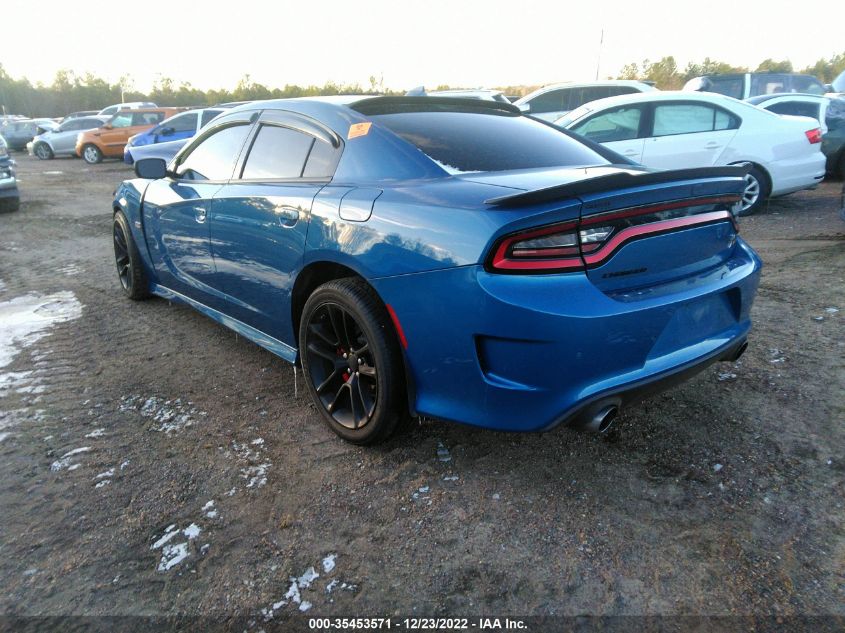 2020 DODGE CHARGER SCAT PACK VIN: 2C3CDXGJXLH229038