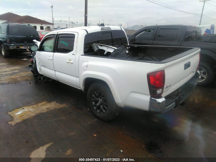 2022 TOYOTA TACOMA 4WD SR/SR5/TRD SPORT VIN: 3TMCZ5AN5NM478347