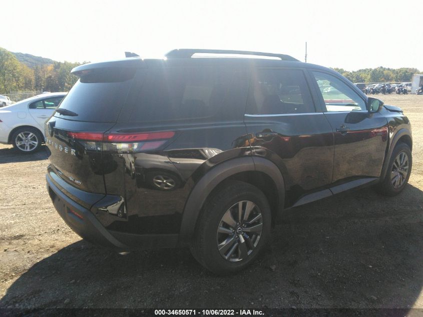 2022 NISSAN PATHFINDER SV VIN: 5N1DR3BC5NC237469