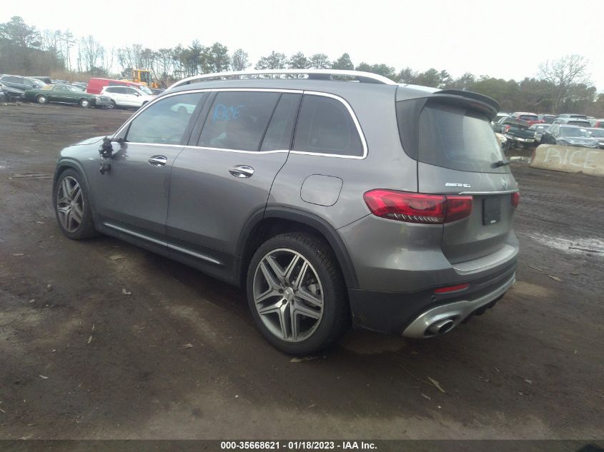 2022 MERCEDES-BENZ GLB AMG GLB 35 VIN: W1N4M5BBXNW232829