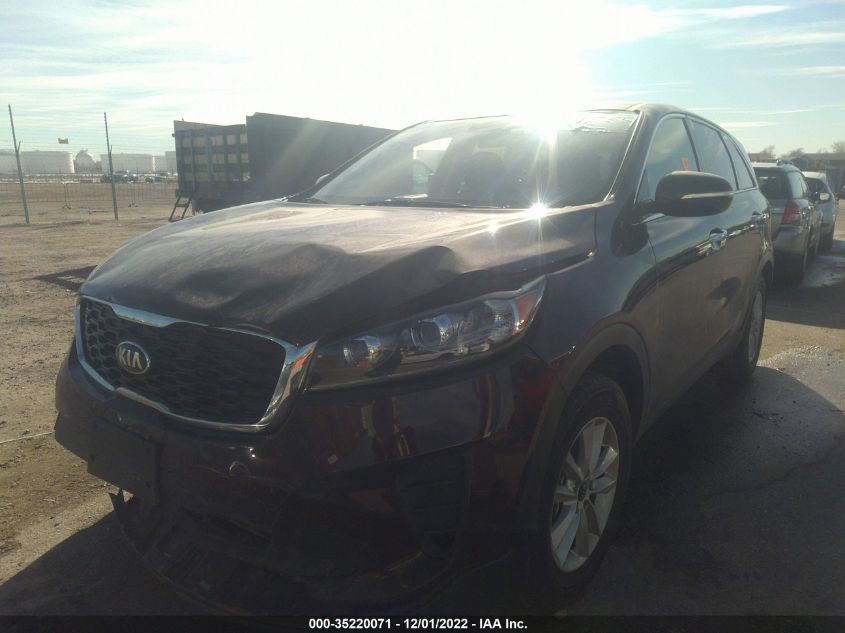 2020 KIA SORENTO LX VIN: 5XYPG4A35LG639662