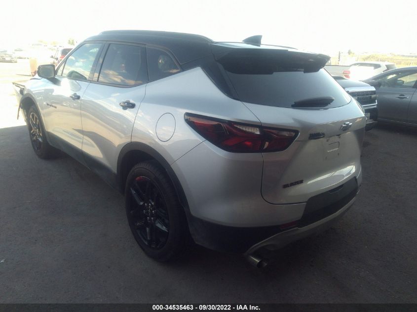 2022 CHEVROLET BLAZER LT VIN: 3GNKBCR41NS150572