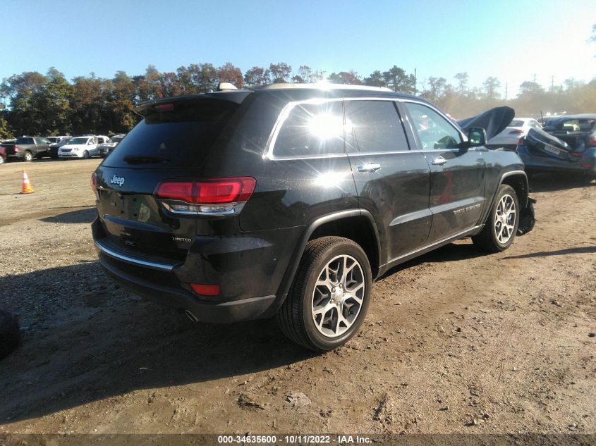 2020 JEEP GRAND CHEROKEE LIMITED VIN: 1C4RJFBG8LC239087