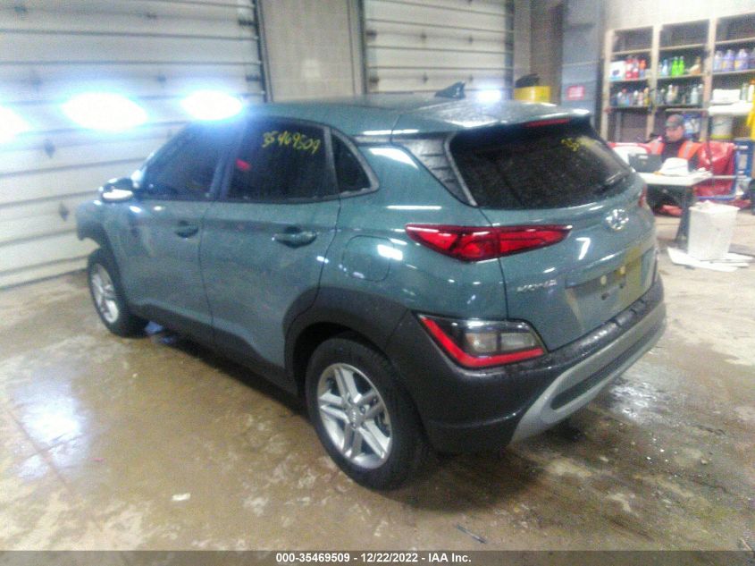 2022 HYUNDAI KONA SE VIN: KM8K2CAB2NU755666