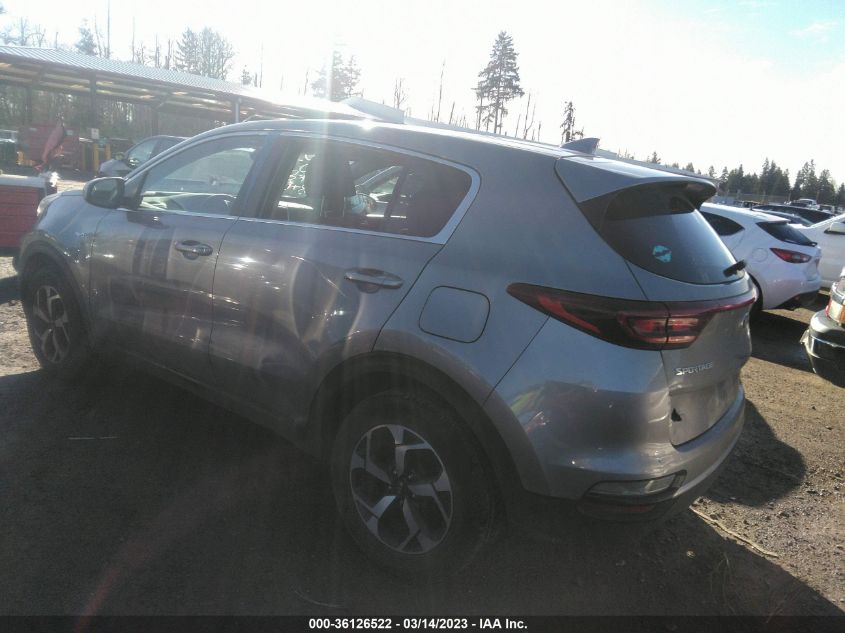2022 KIA SPORTAGE LX VIN: KNDPMCAC3N7008959