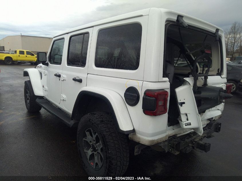 2021 JEEP WRANGLER UNLIMITED RUBICON VIN: 1C4HJXFG0MW529206