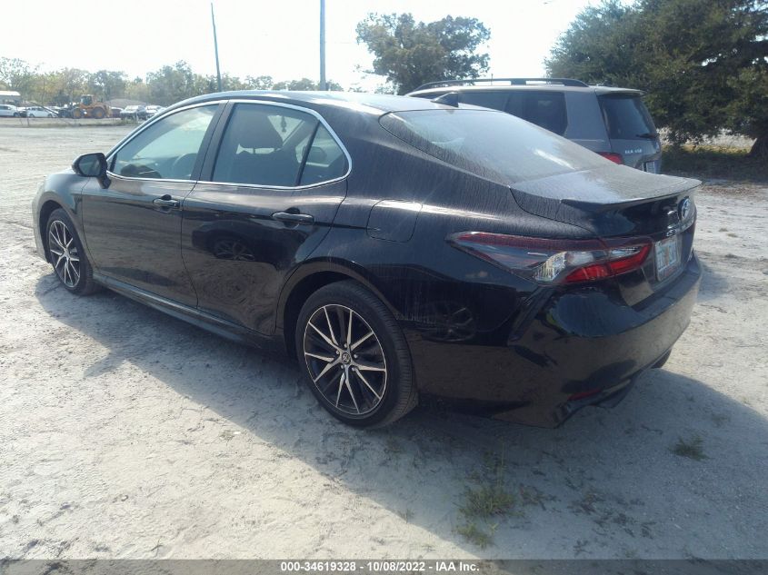 2022 TOYOTA CAMRY SE VIN: 4T1G11AK1NU040925