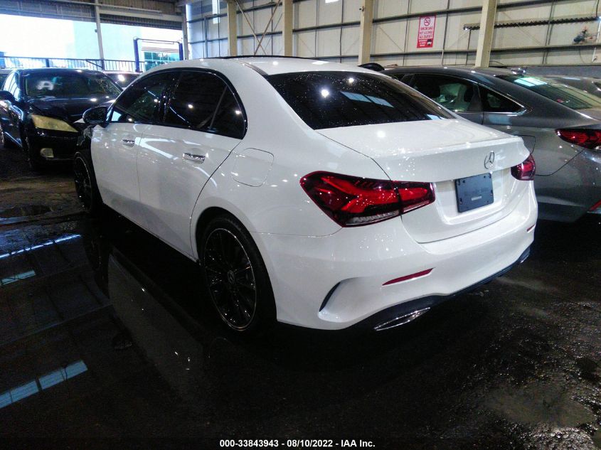 2021 MERCEDES-BENZ A-CLASS A 220 VIN: 00K3G4EB6MJ316714