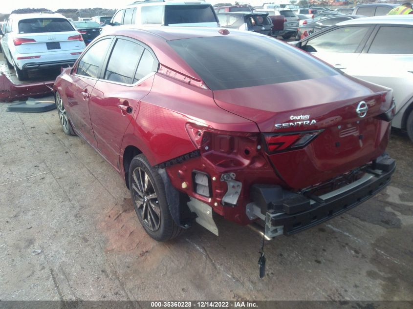 2022 NISSAN SENTRA SV VIN: 3N1AB8CV6NY284562