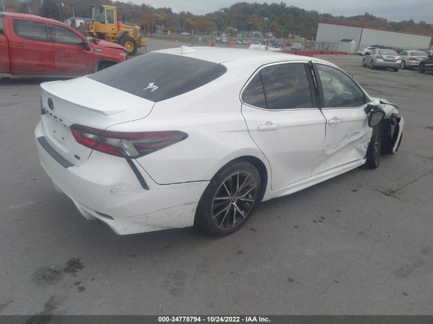 2021 TOYOTA CAMRY SE VIN: 4T1G11AK1MU567166