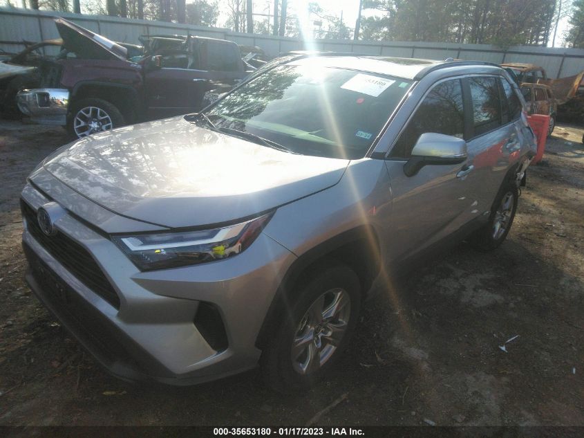 2022 TOYOTA RAV4 HYBRID XLE VIN: 2T3RWRFVXNW132070