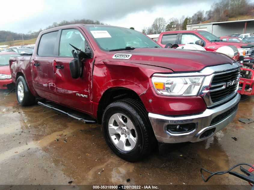 2021 RAM 1500 BIG HORN VIN: 1C6RRFFG6MN621568