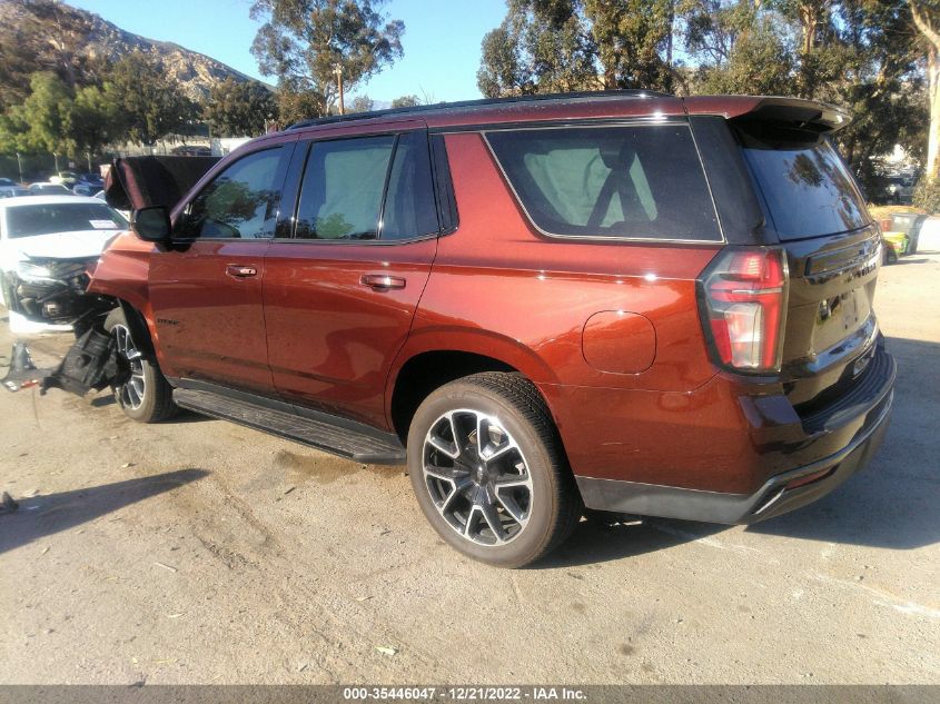 2022 CHEVROLET TAHOE RST VIN: 1GNSKRKD7NR163939
