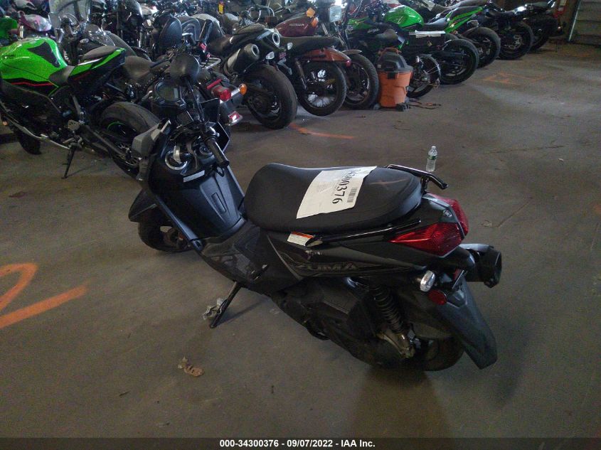 2021 YAMAHA YW125 VIN: RKRSEB1Y8MA006289