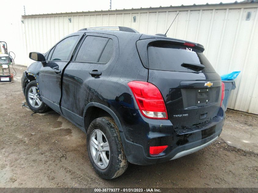 2022 CHEVROLET TRAX LT VIN: KL7CJPSM6NB539296