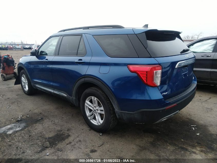 2022 FORD EXPLORER XLT VIN: 1FMSK8DH3NGB50325
