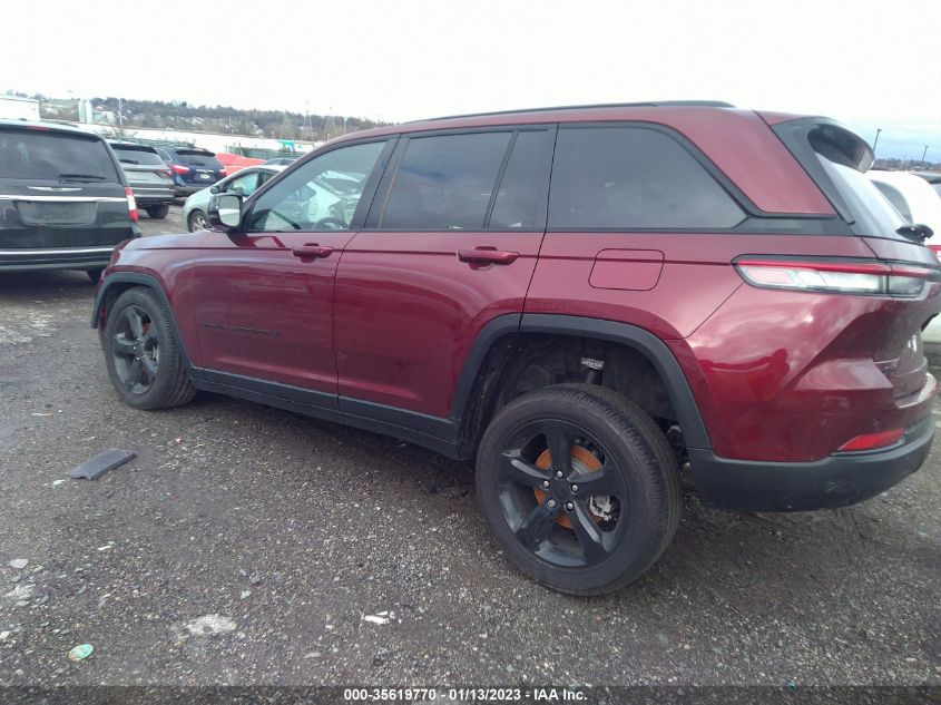 2022 JEEP GRAND CHEROKEE ALTITUDE VIN: 1C4RJHAG5N8615523