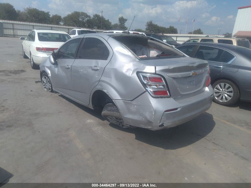 2020 CHEVROLET SONIC LS VIN: 1G1JB5SB5L4101325