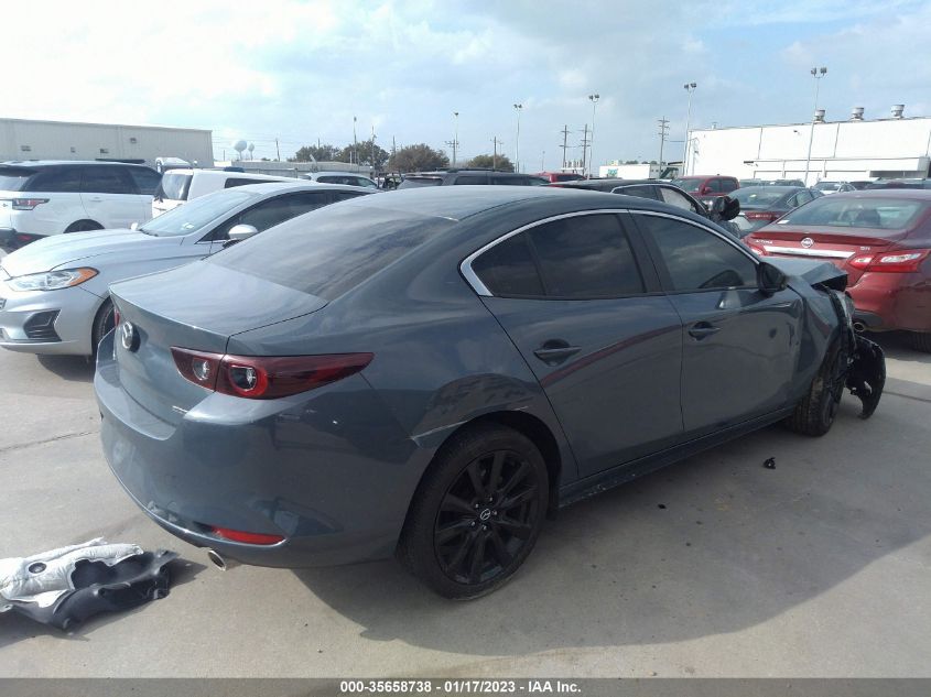 2022 MAZDA MAZDA3 SEDAN CARBON EDITION VIN: 3MZBPACL0NM300462