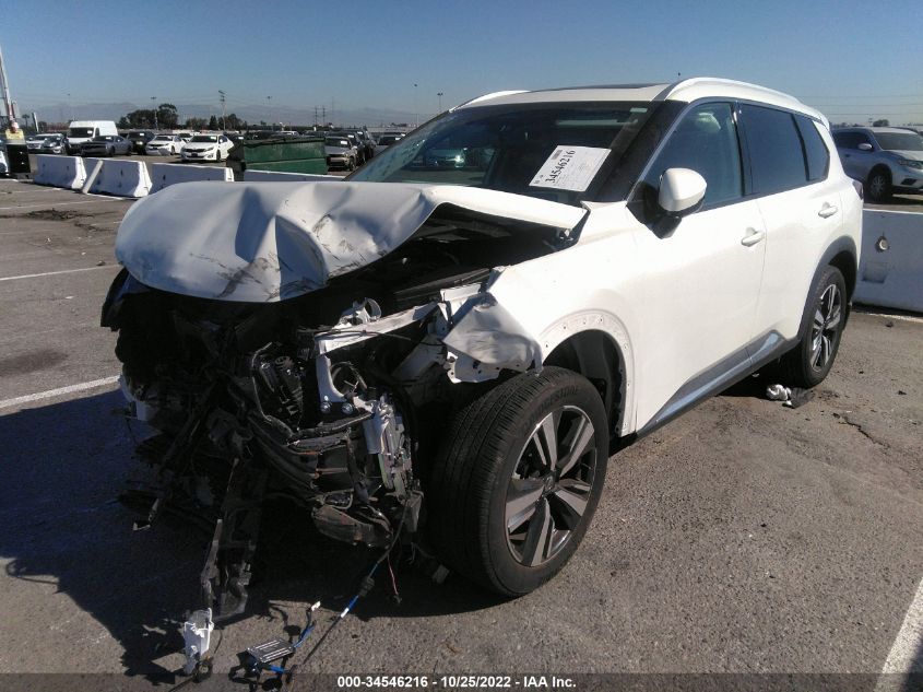 2021 NISSAN ROGUE SL VIN: 5N1AT3CA3MC822485