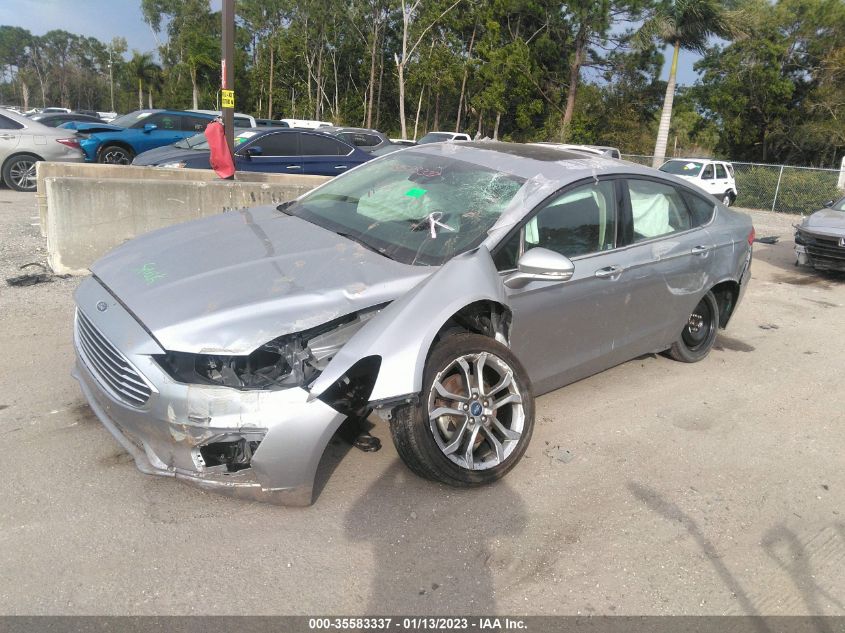 2020 FORD FUSION SEL VIN: 3FA6P0CD6LR115698