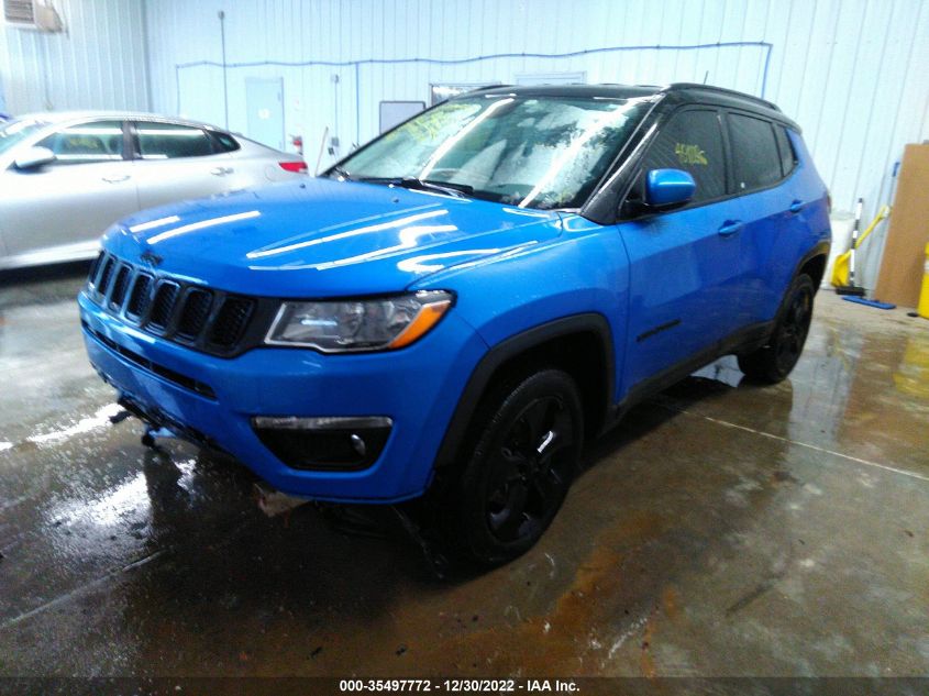 2021 JEEP COMPASS ALTITUDE VIN: 3C4NJDBB5MT509616