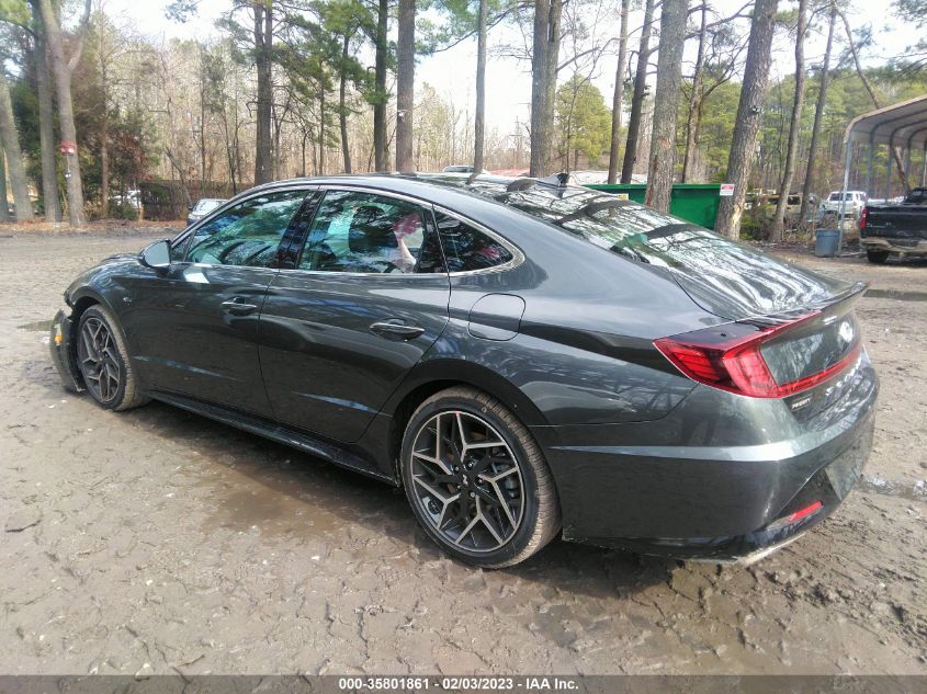 2023 HYUNDAI SONATA N LINE VIN: KMHL14JCXPA281363