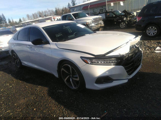 2021 HONDA ACCORD SEDAN SPORT SE VIN: 1HGCV1F49MA037693