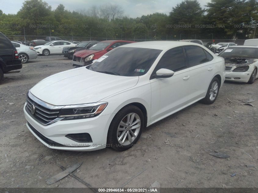 2020 VOLKSWAGEN PASSAT 2.0T S VIN: 1VWAA7A3XLC004396