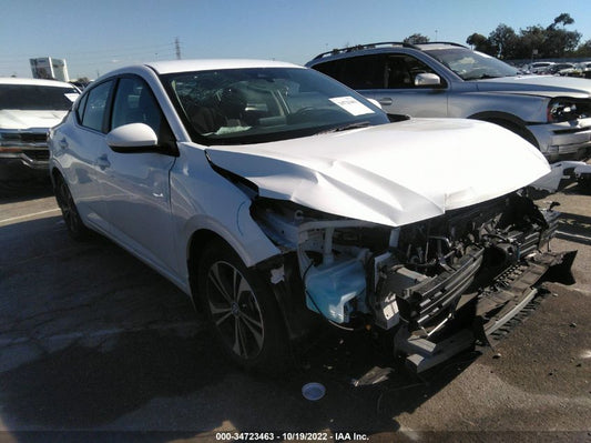 2022 NISSAN SENTRA SV VIN: 3N1AB8CV2NY251168