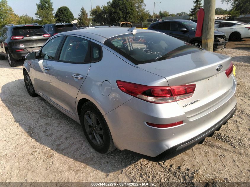 2020 KIA OPTIMA LX VIN: 5XXGT4L31LG403684
