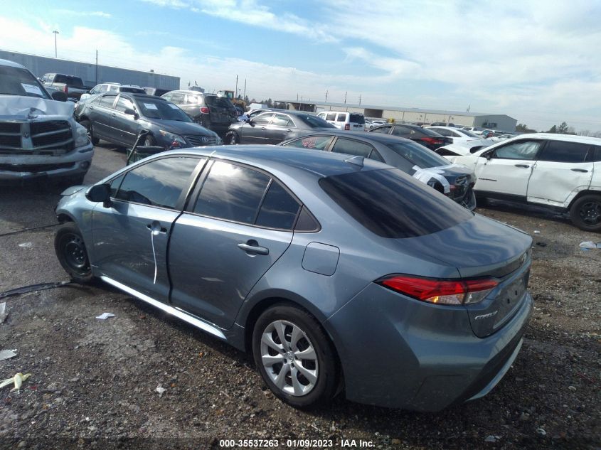 2022 TOYOTA COROLLA LE VIN: 5YFEPMAE9NP324340