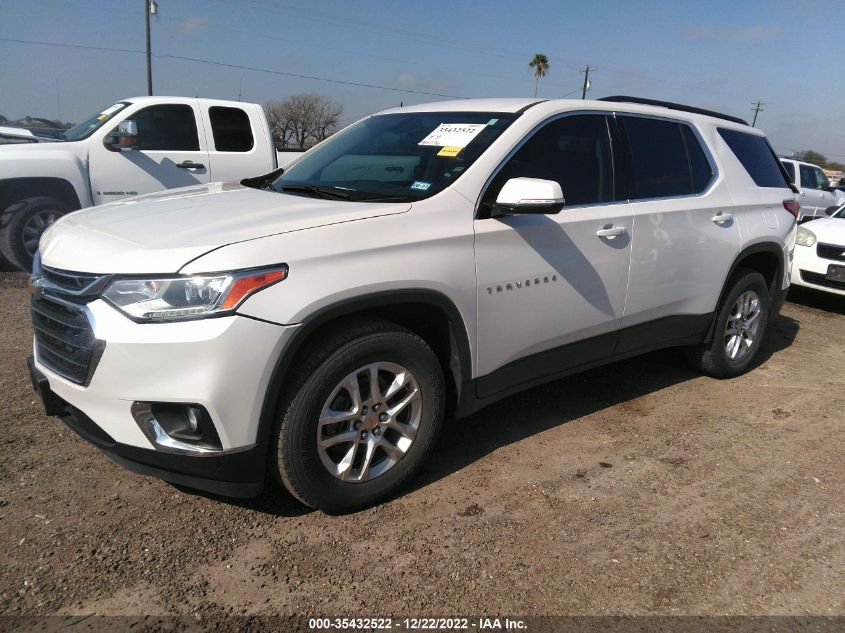 2020 CHEVROLET TRAVERSE LT CLOTH VIN: 1GNERGKW9LJ109469