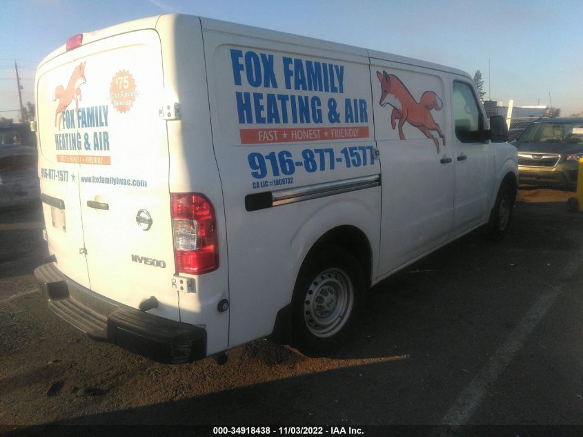 2021 NISSAN NV CARGO S VIN: 1N6BF0KM5MN804436