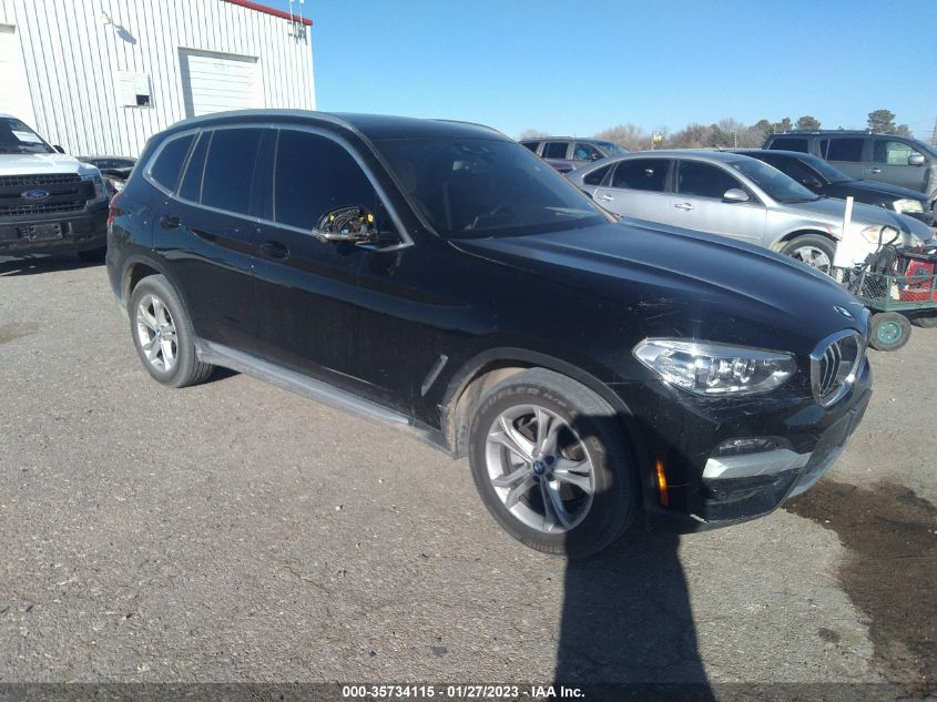 2021 BMW X3 SDRIVE30I VIN: 5UXTY3C03M9F18500
