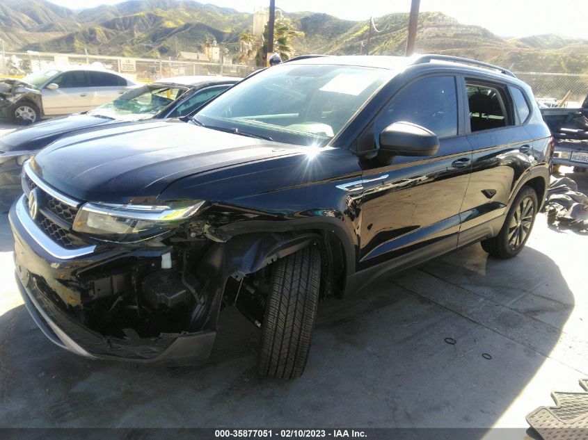 2022 VOLKSWAGEN TAOS S VIN: 3VVCX7B2XNM077495