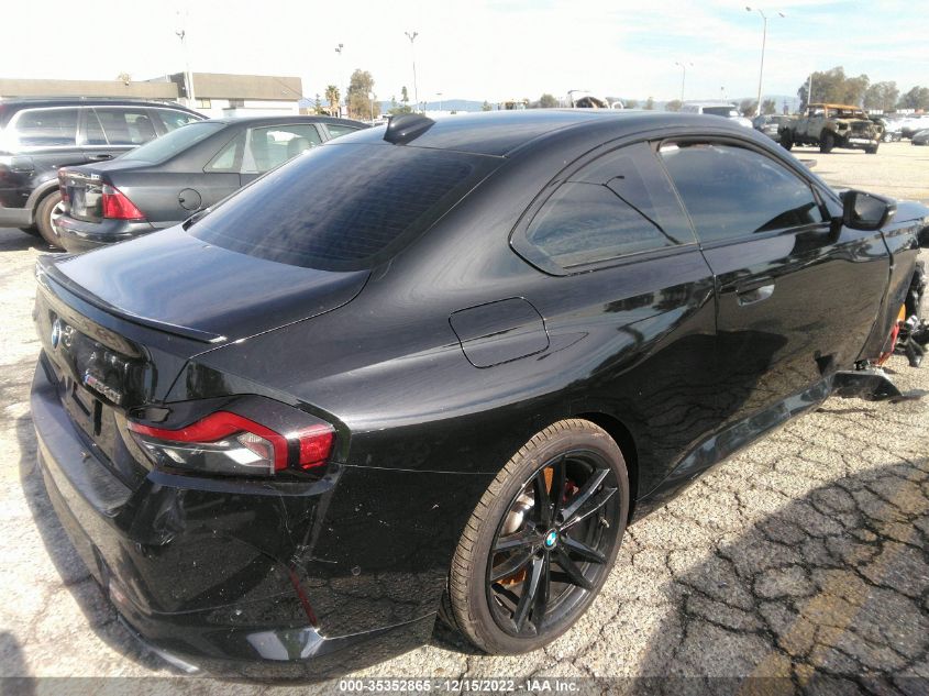 2022 BMW 2 SERIES M240I XDRIVE VIN: 3MW53CM08N8C61296