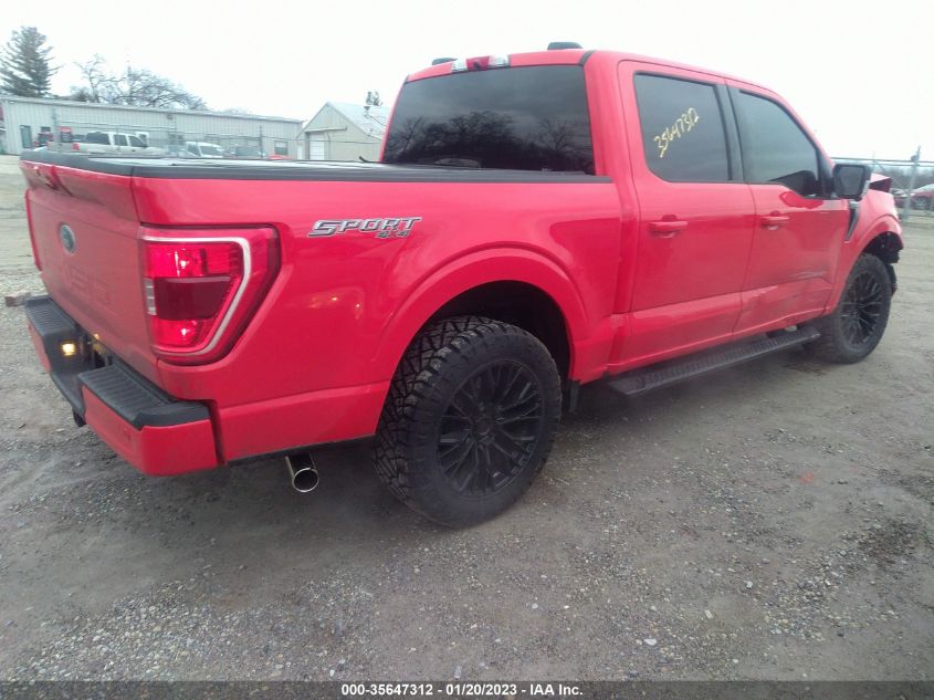 2022 FORD F-150 XL/XLT/LARIAT VIN: 1FTFW1E55NKE58860
