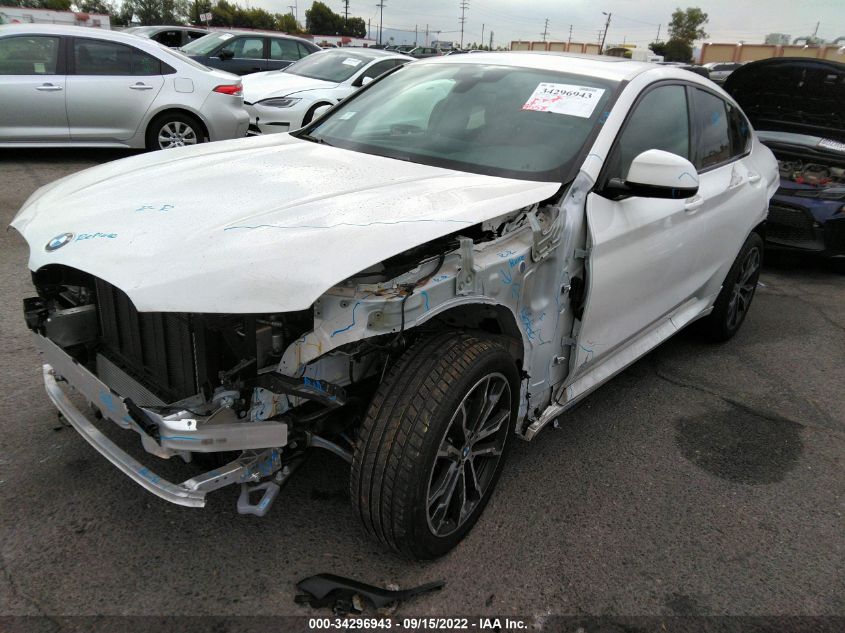 2022 BMW X4 XDRIVE30I VIN: 5UX33DT09N9M29758