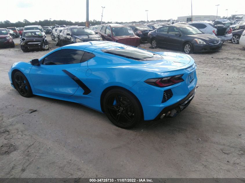 2021 CHEVROLET CORVETTE 3LT VIN: 1G1YC2D40M5118845